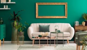estilos de decoración verde