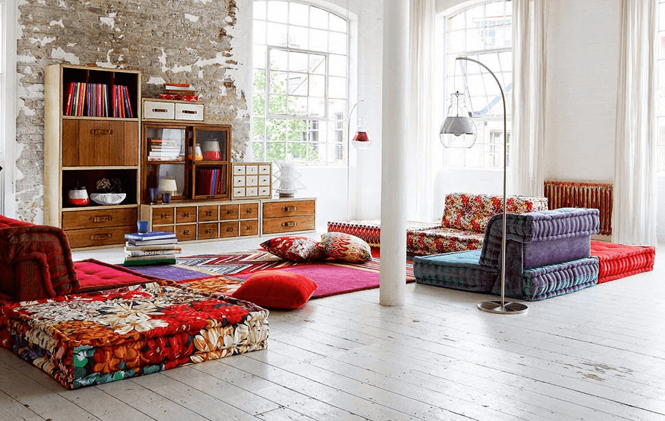 decoración interiores al estilo boho