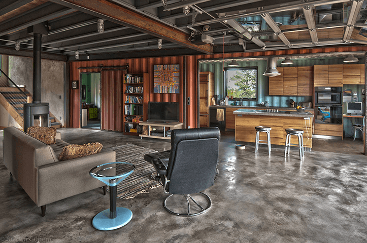 salon tipo industrial