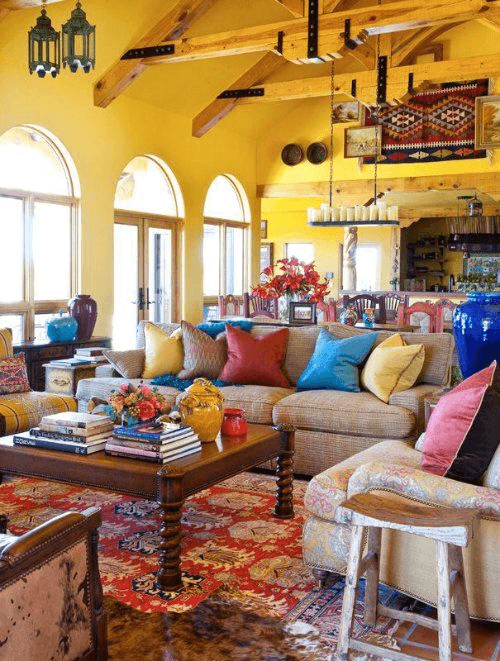 hogar con estilo latino