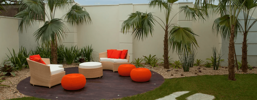 jardin pequeño e intimo