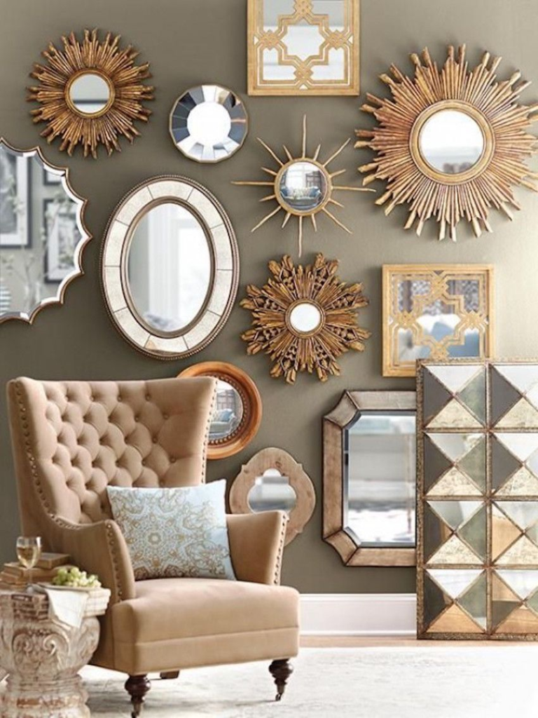 decorar con espejos