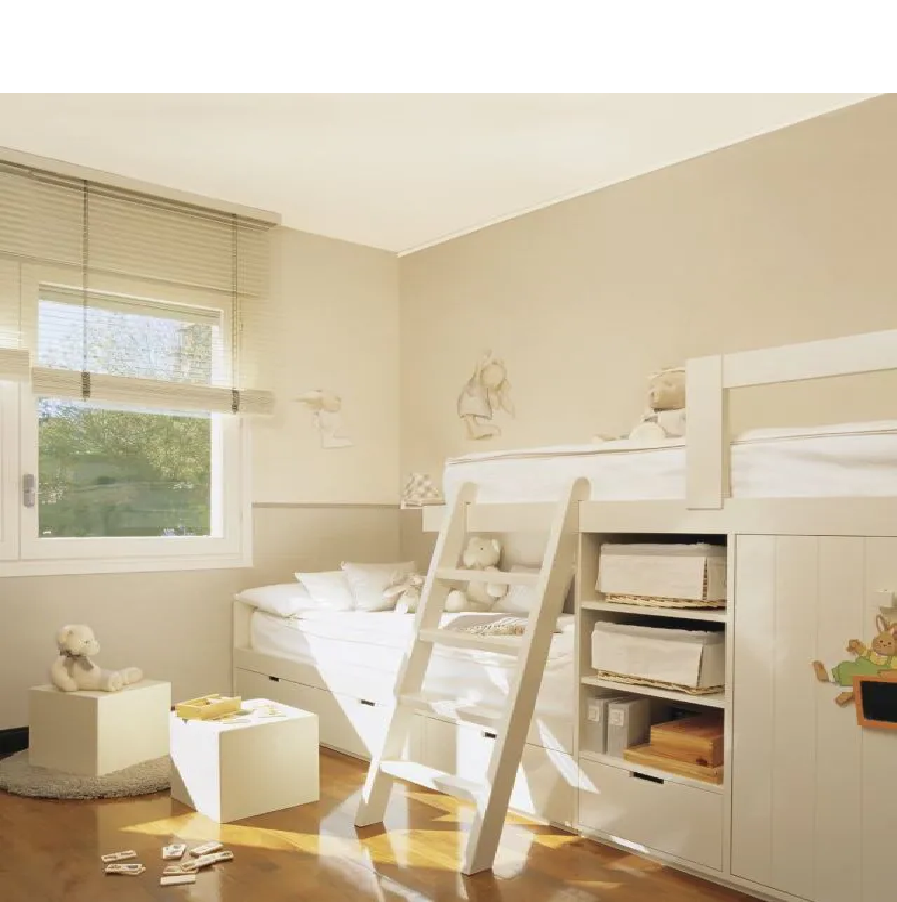 muebles infantiles blancos