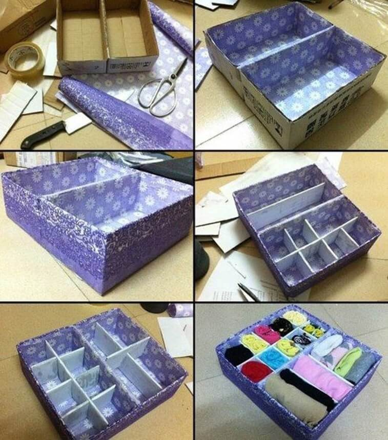 como organizar tu ropa interior 1