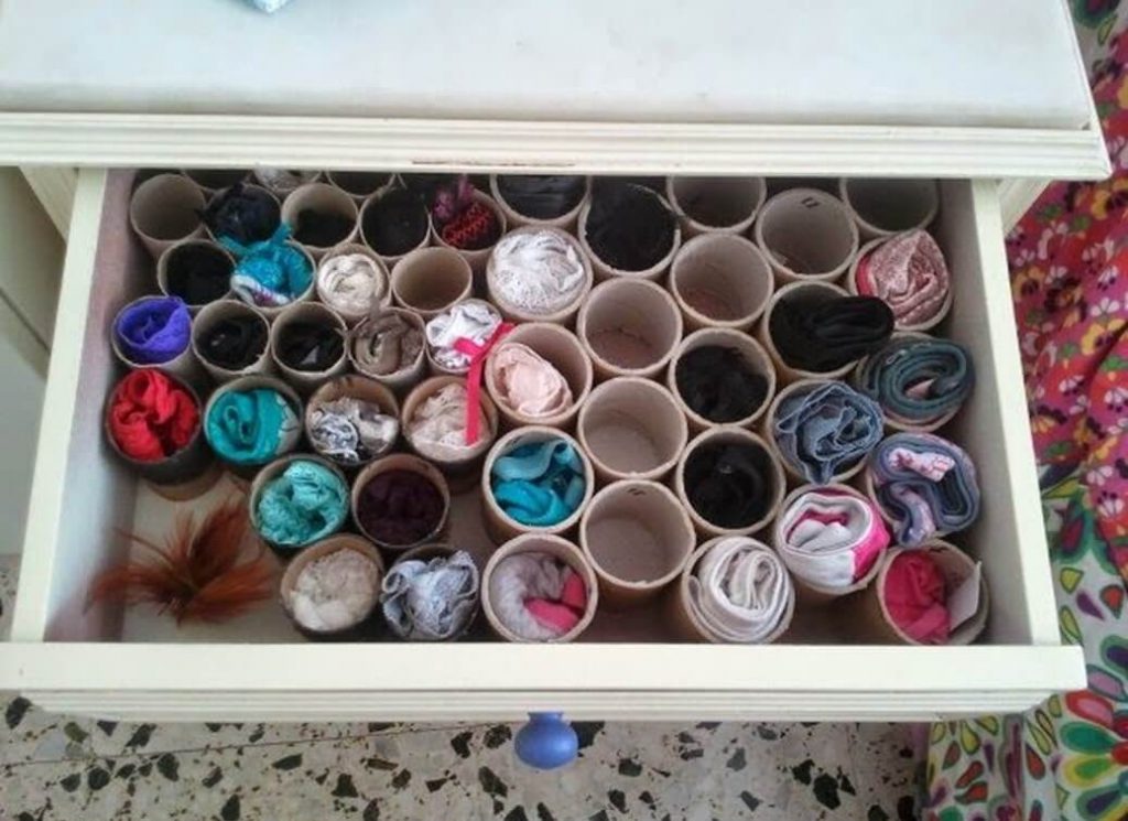 organizador de ropa interior
