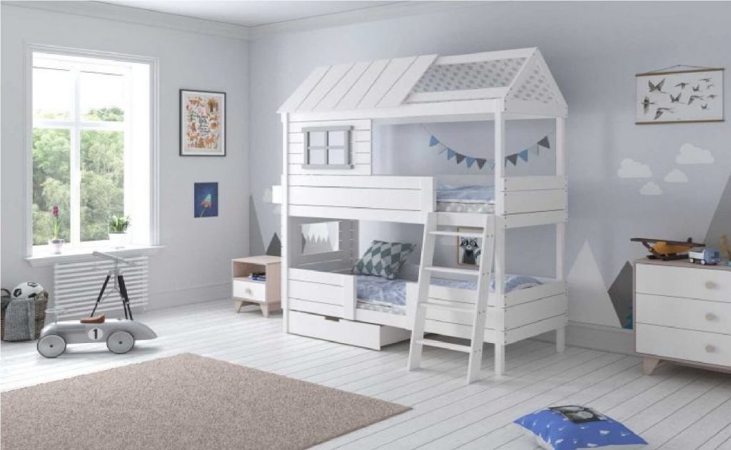 cama casa doble