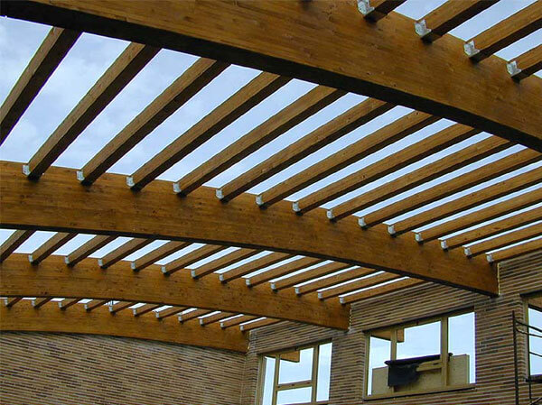 Vigas de madera flitch
