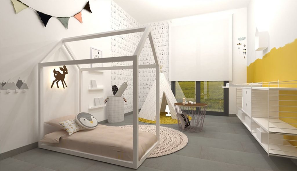 modelo cama casa