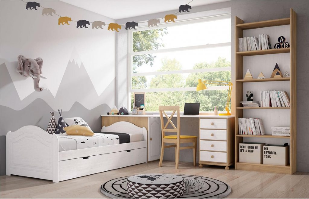 cama con metodologia montessori