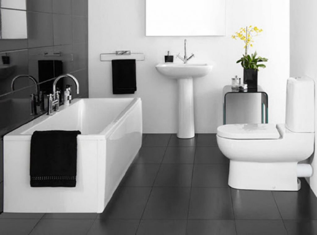 bañoos pequeños minimalistas
