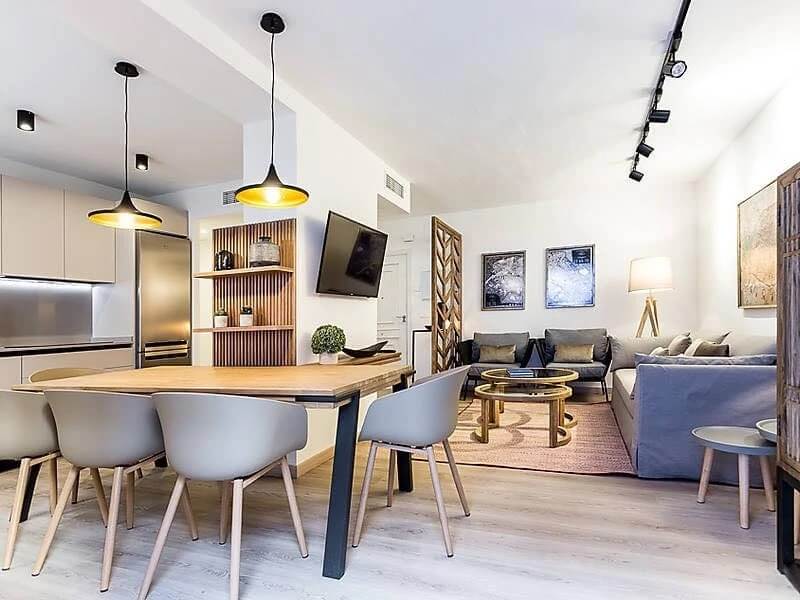 decoracion con lampara