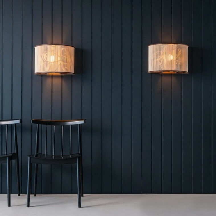 lamparas de pared rusticas