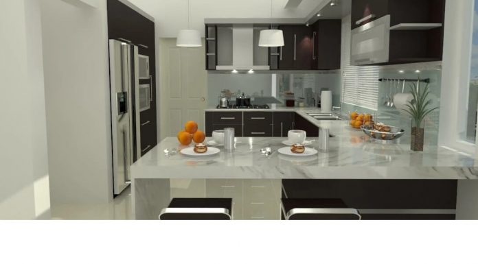 Mesones de cocina decoracion con mesones de cocina