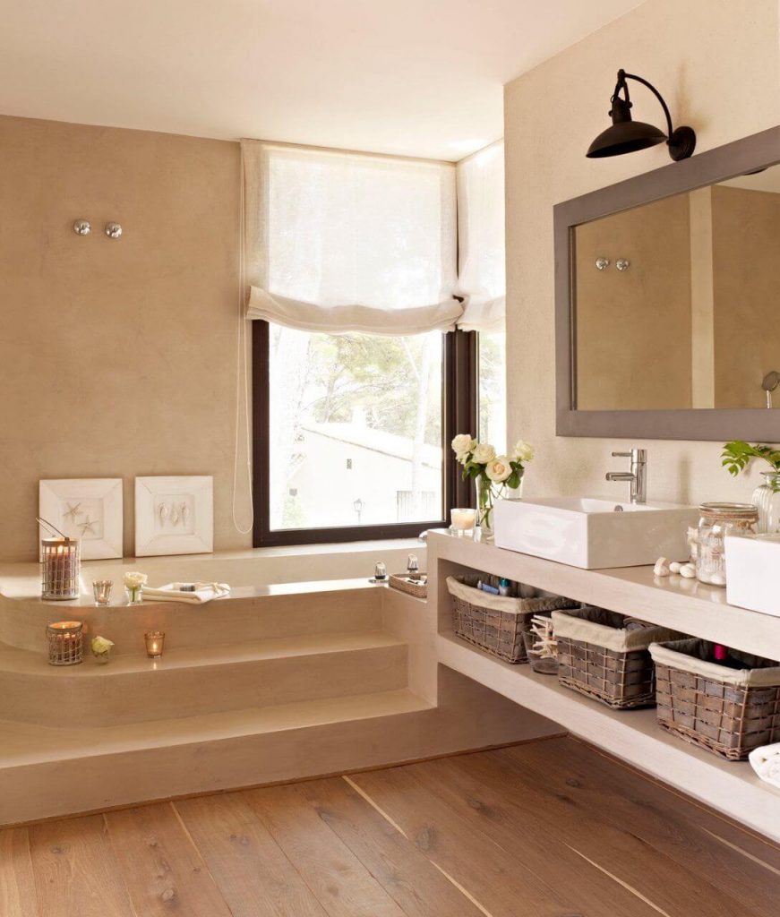 baño tina esquina