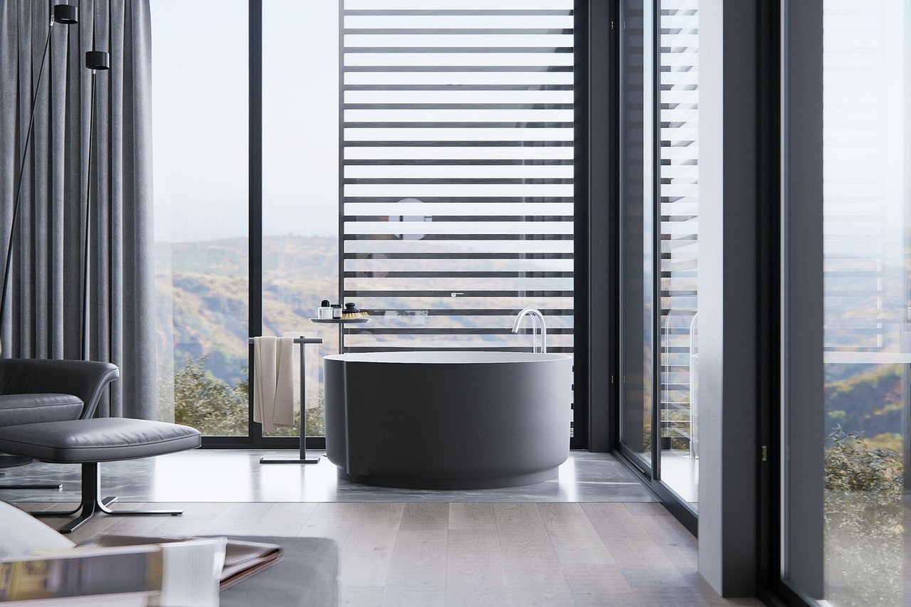Tipos de baños: baño suite