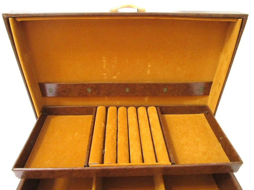Cofres para joyas de cuero