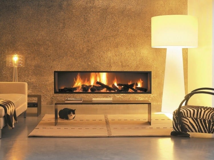 Chimeneas modernas empotradas